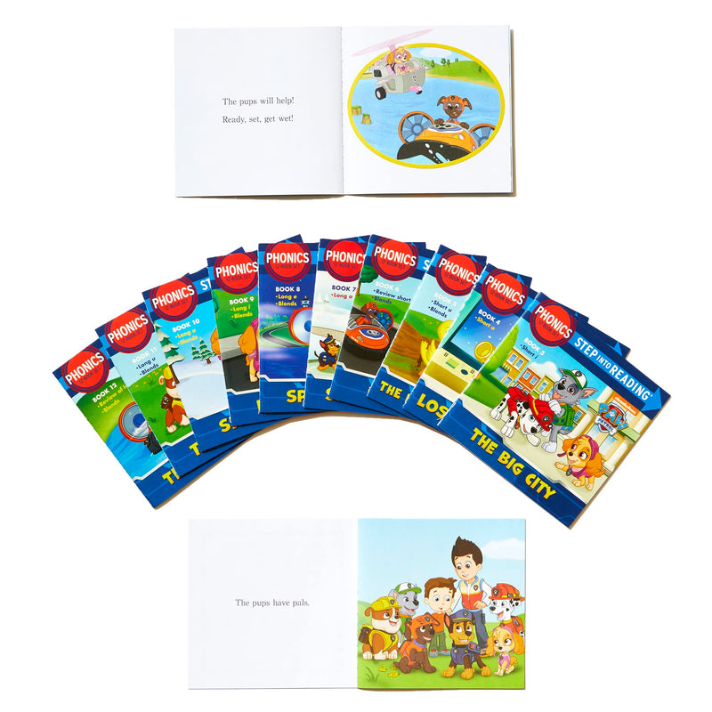 Paw Patrol Phonics Box Set (PAW Patrol) (Step into Reading),New