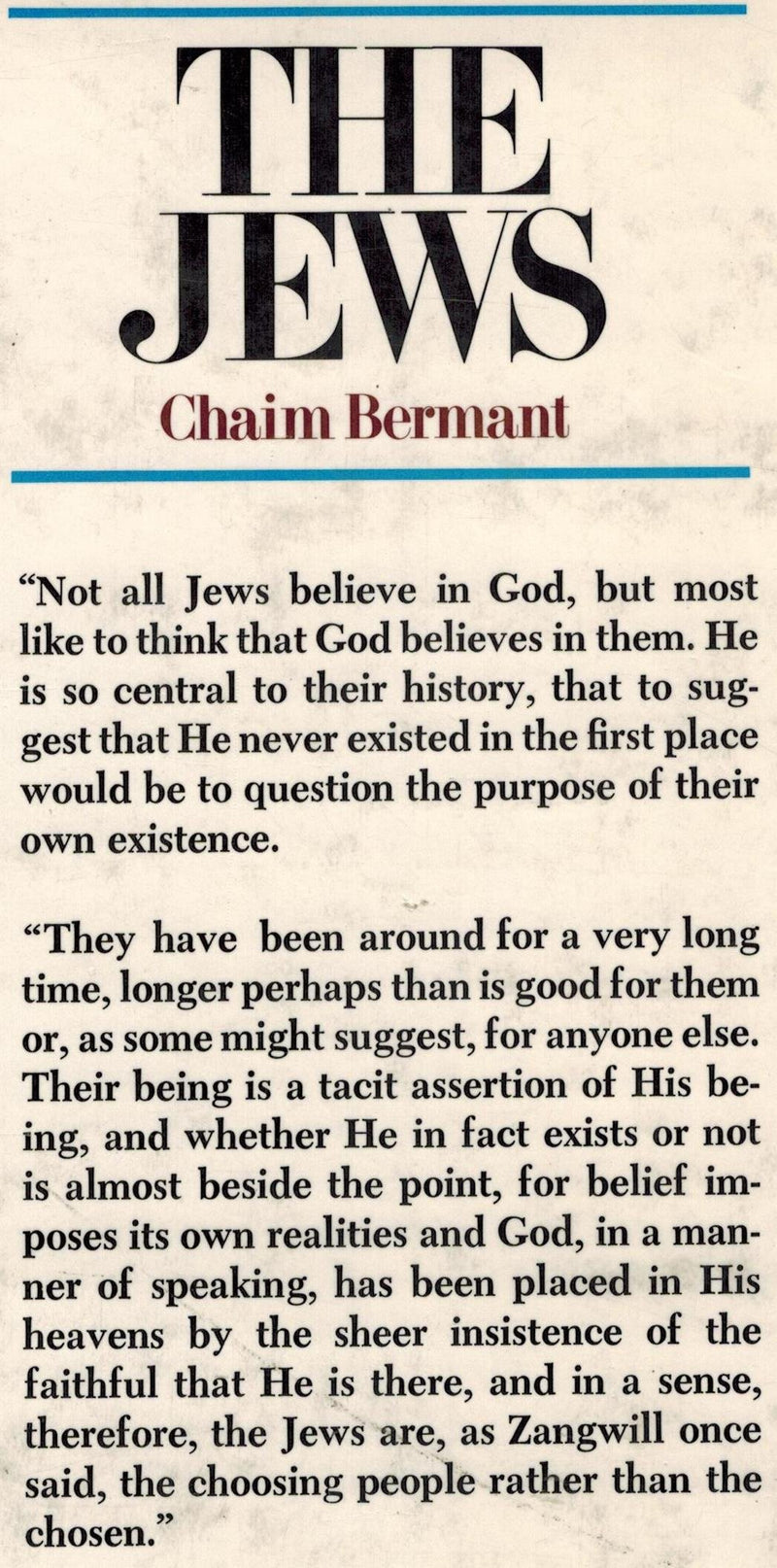 The Jews,Used