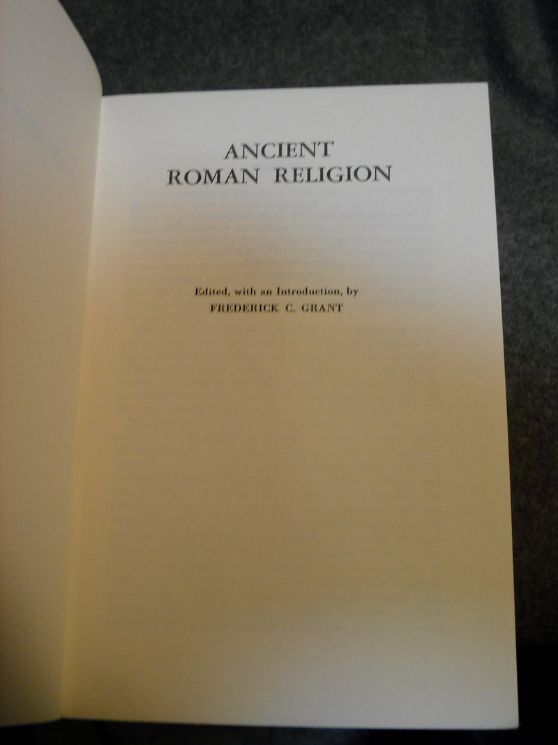 Ancient Roman Religion,Used