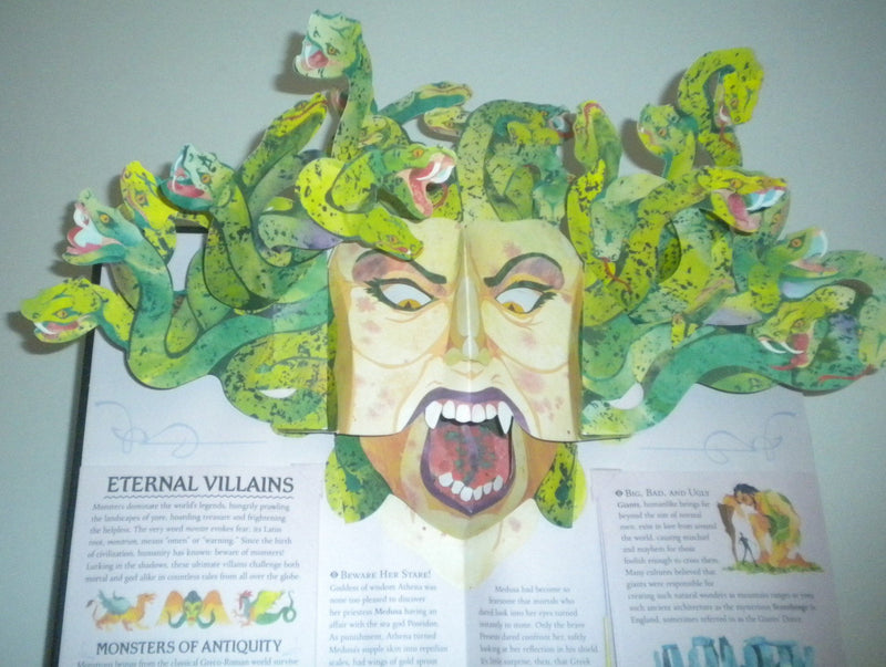 Encyclopedia Mythologica: Dragons and Monsters PopUp,Used