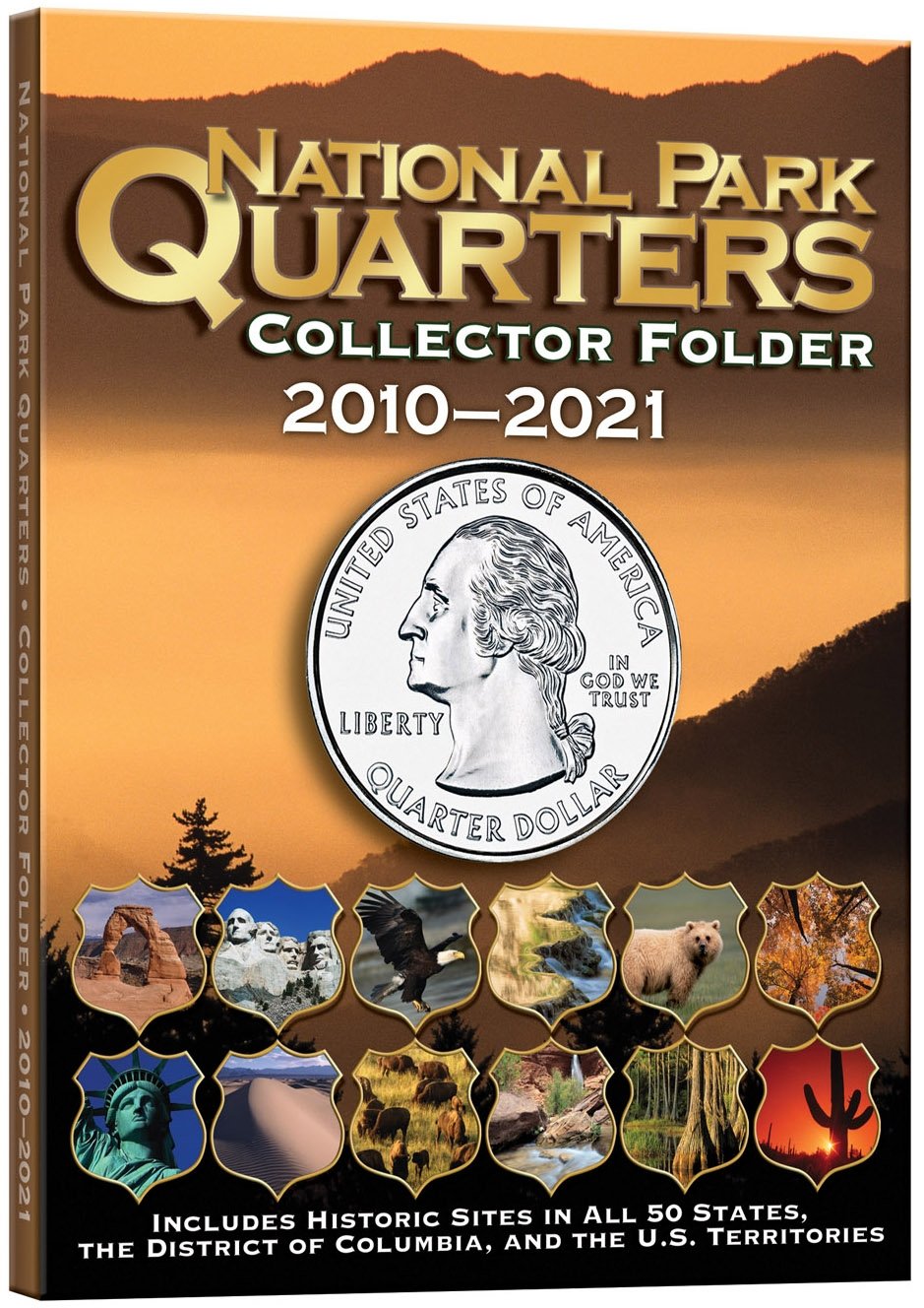 National Park Coin Single Mint Folder 20102021-used