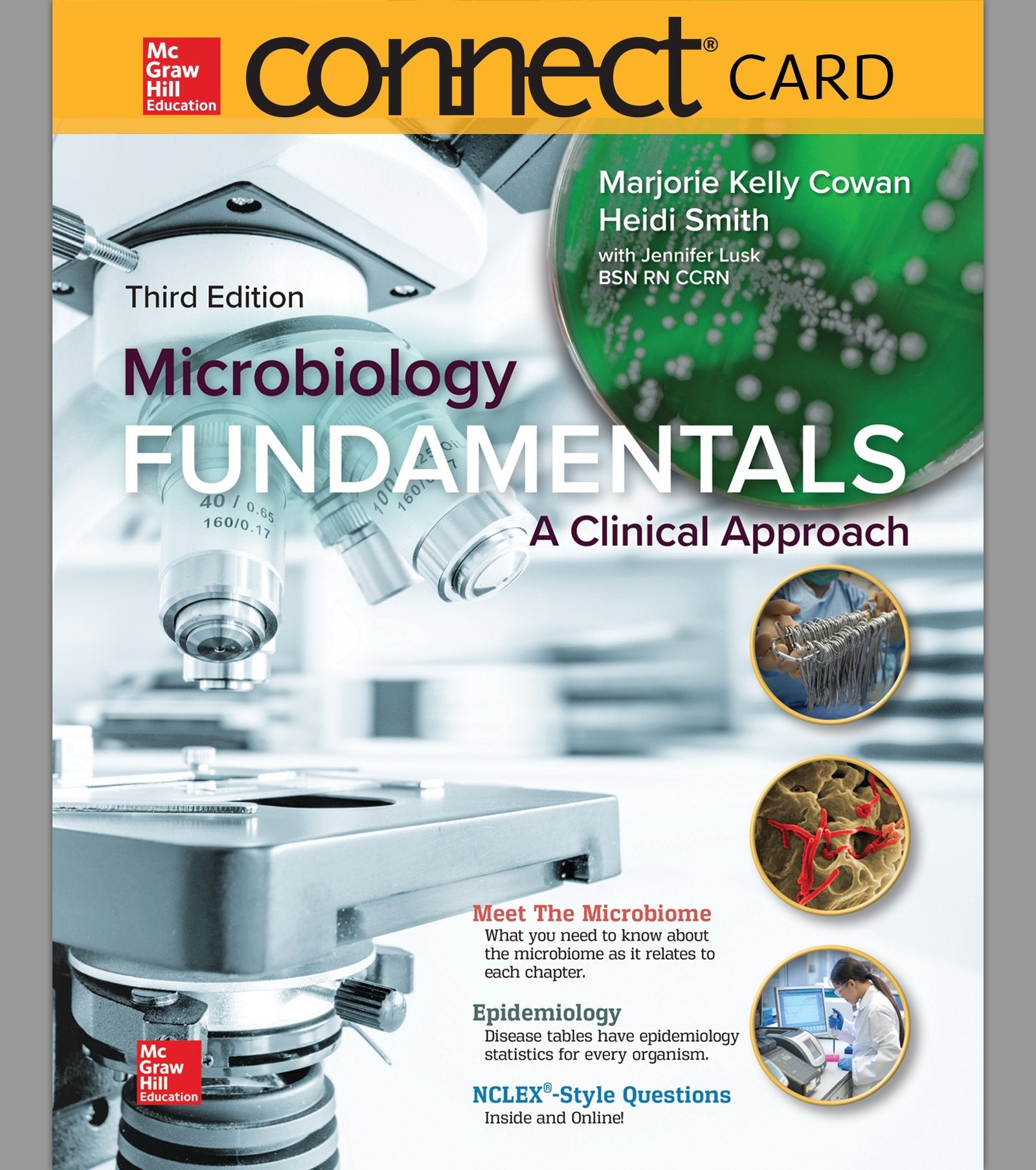 Connect Access Card for Microbiology Fundamentals: A Clinical Approach,Used