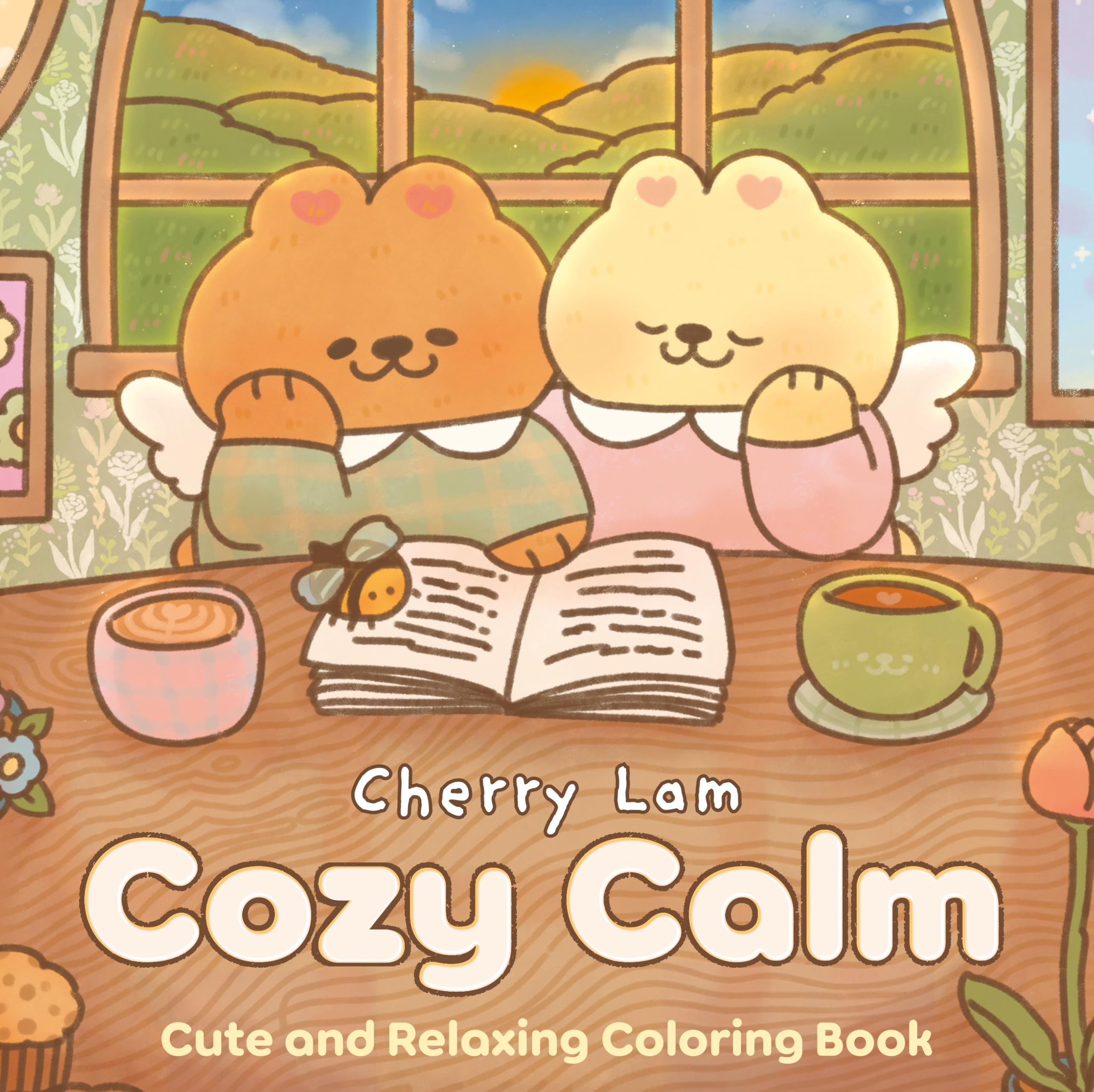 Cozy Calm: Cute And Relaxing Coloring Book