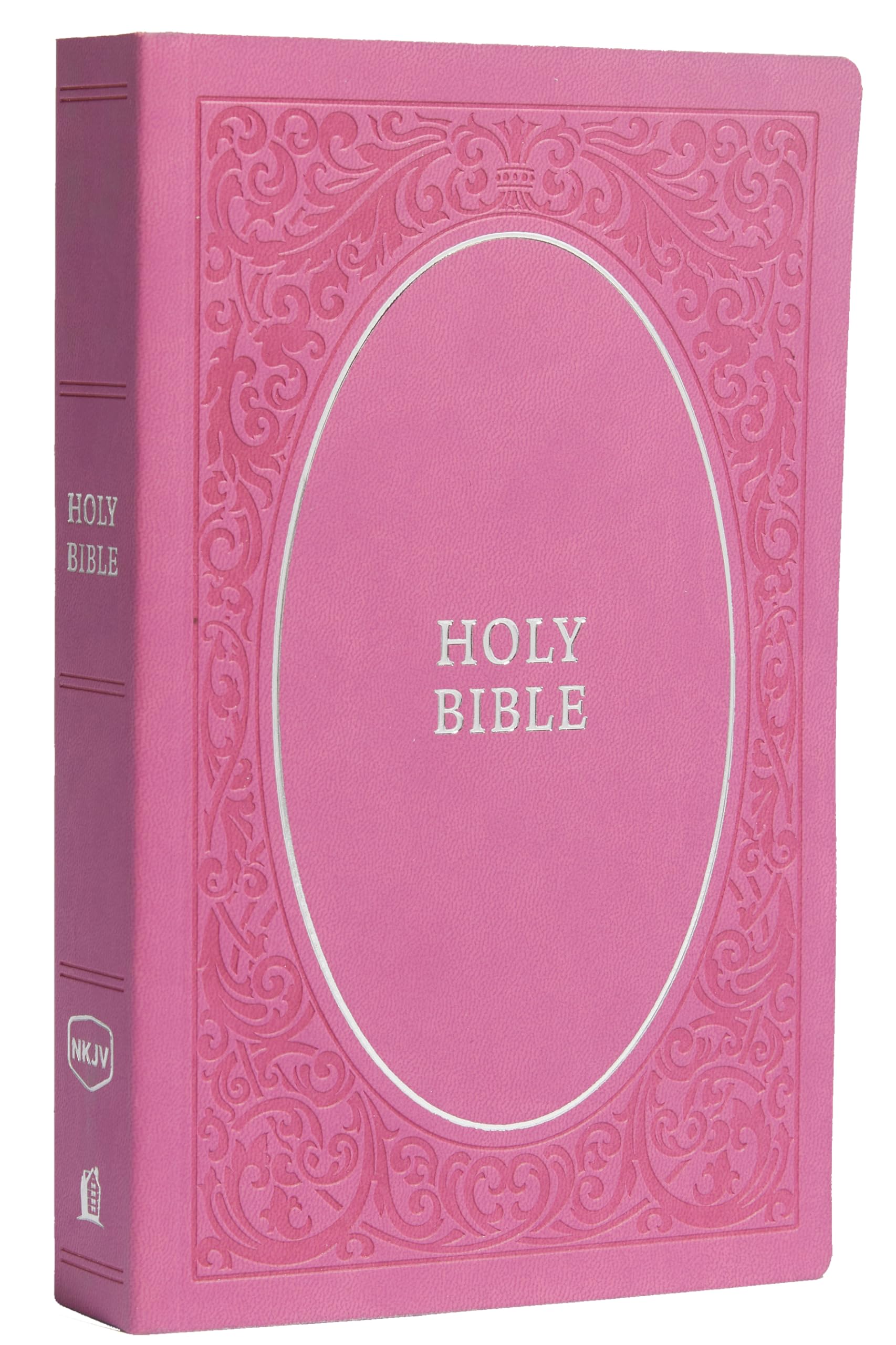 NKJV, Holy Bible, Soft Touch Edition, Leathersoft, Pink, Comfort Print: Holy Bible, New King James Version