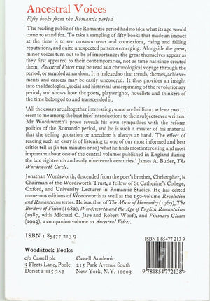 Ancestral Voices: Fifty Books from the Romantic Period (Revolution and Romanticism, 17891834),Used
