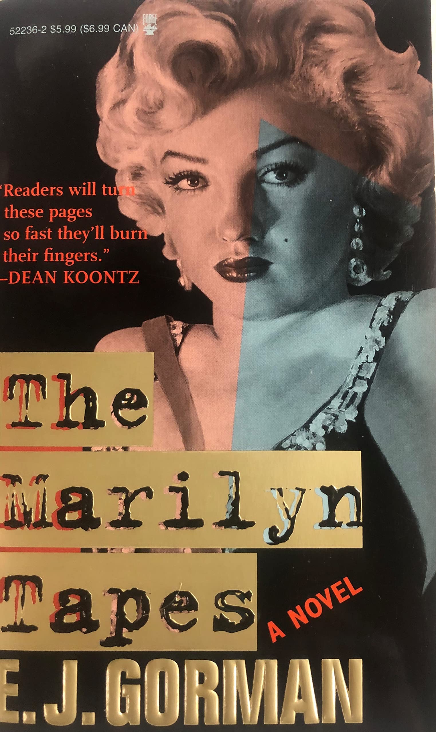 The Marilyn Tapes: A Novel,Used