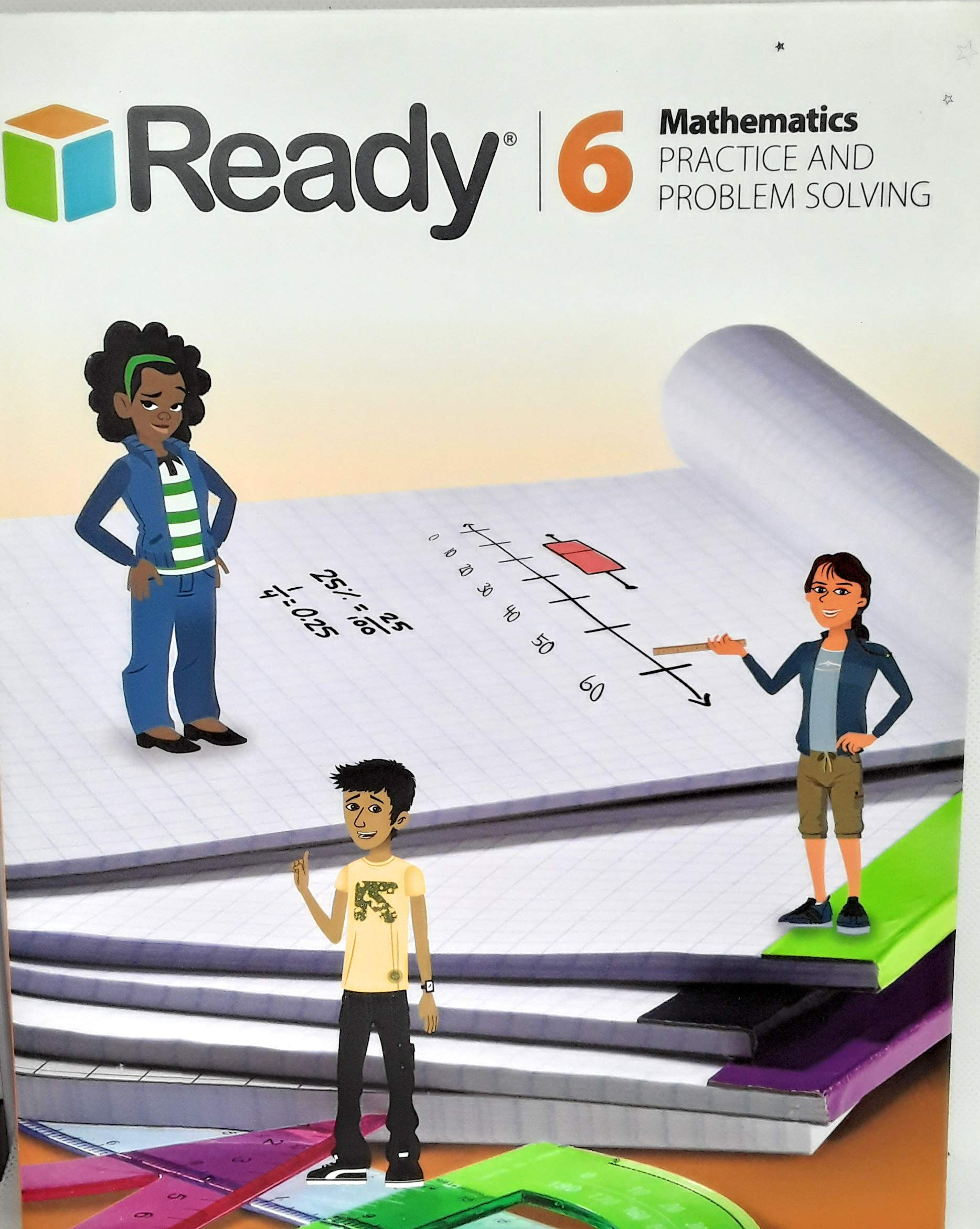 Ready Mathematics Practice and Problem Solving Grade 6,Used