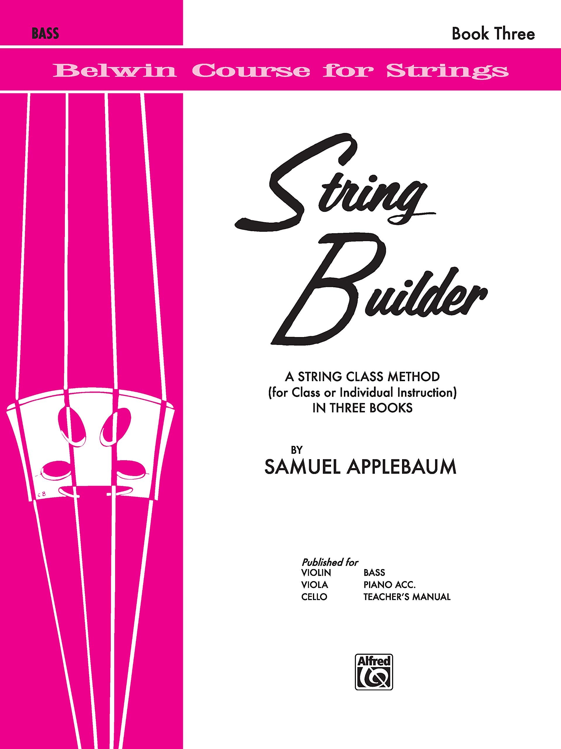 String Builder, Bk 3: A String Class Method (for Class or Individual Instruction)  Bass (Belwin Course for Strings, Bk 3),Used