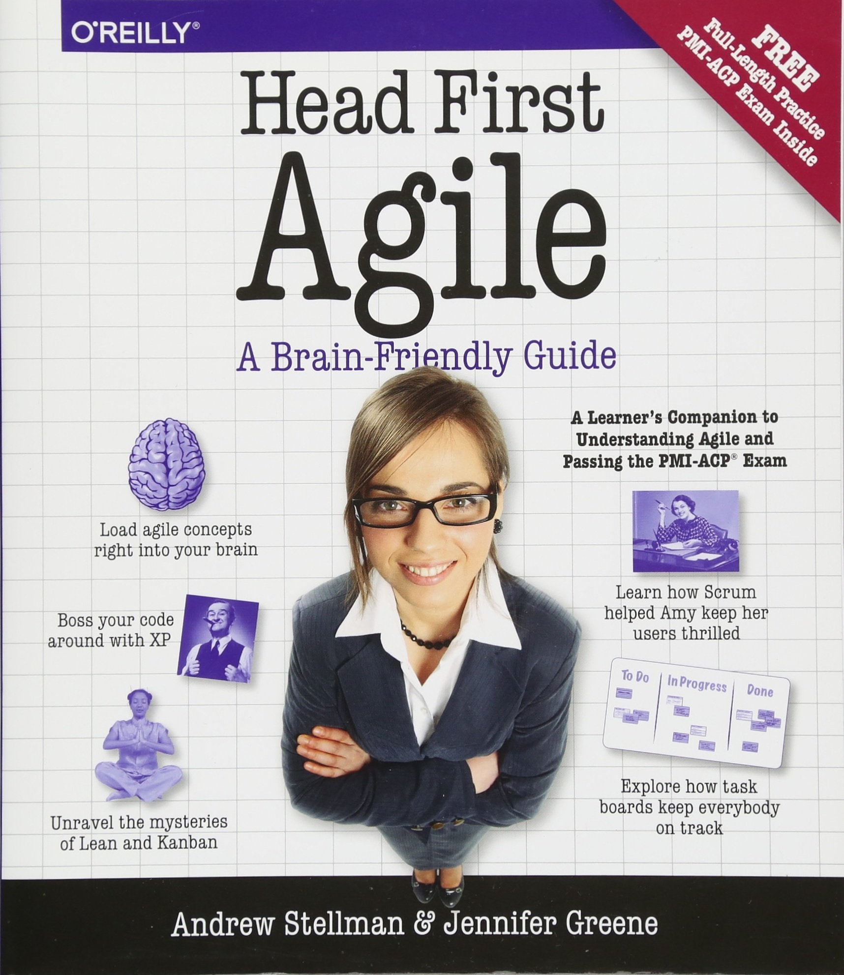 Head First Agile: A BrainFriendly Guide to Agile Principles, Ideas, and RealWorld Practices,Used