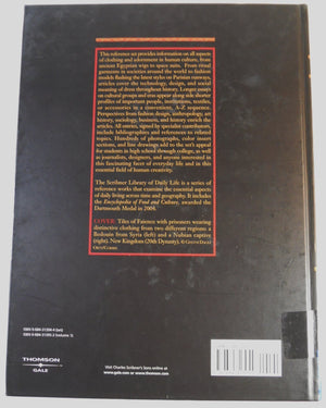 Encyclopedia of Clothing and Fashion,Used