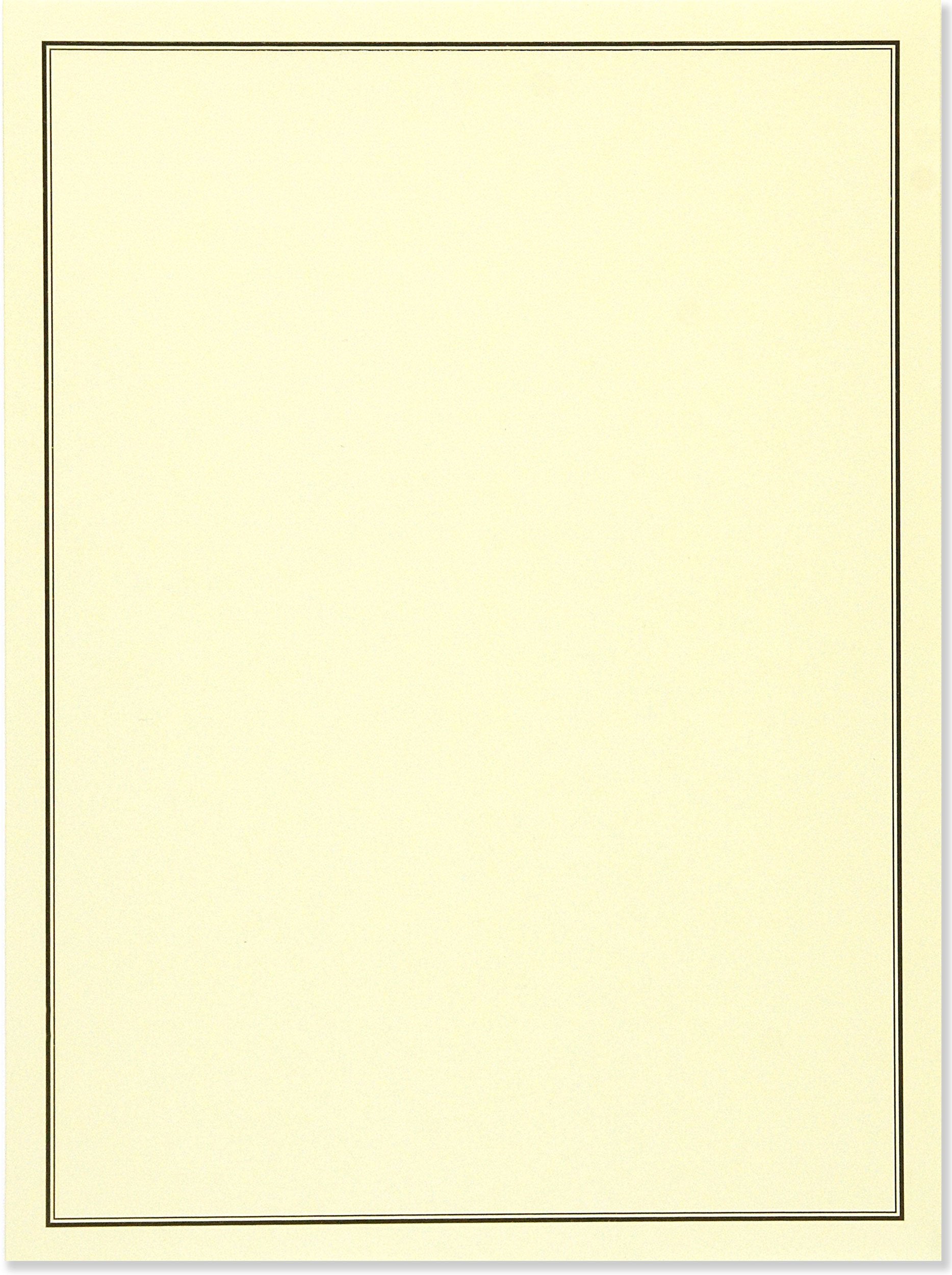 Black & Cream Letterperfect Stationery (Letterperfect Stationery Series),New
