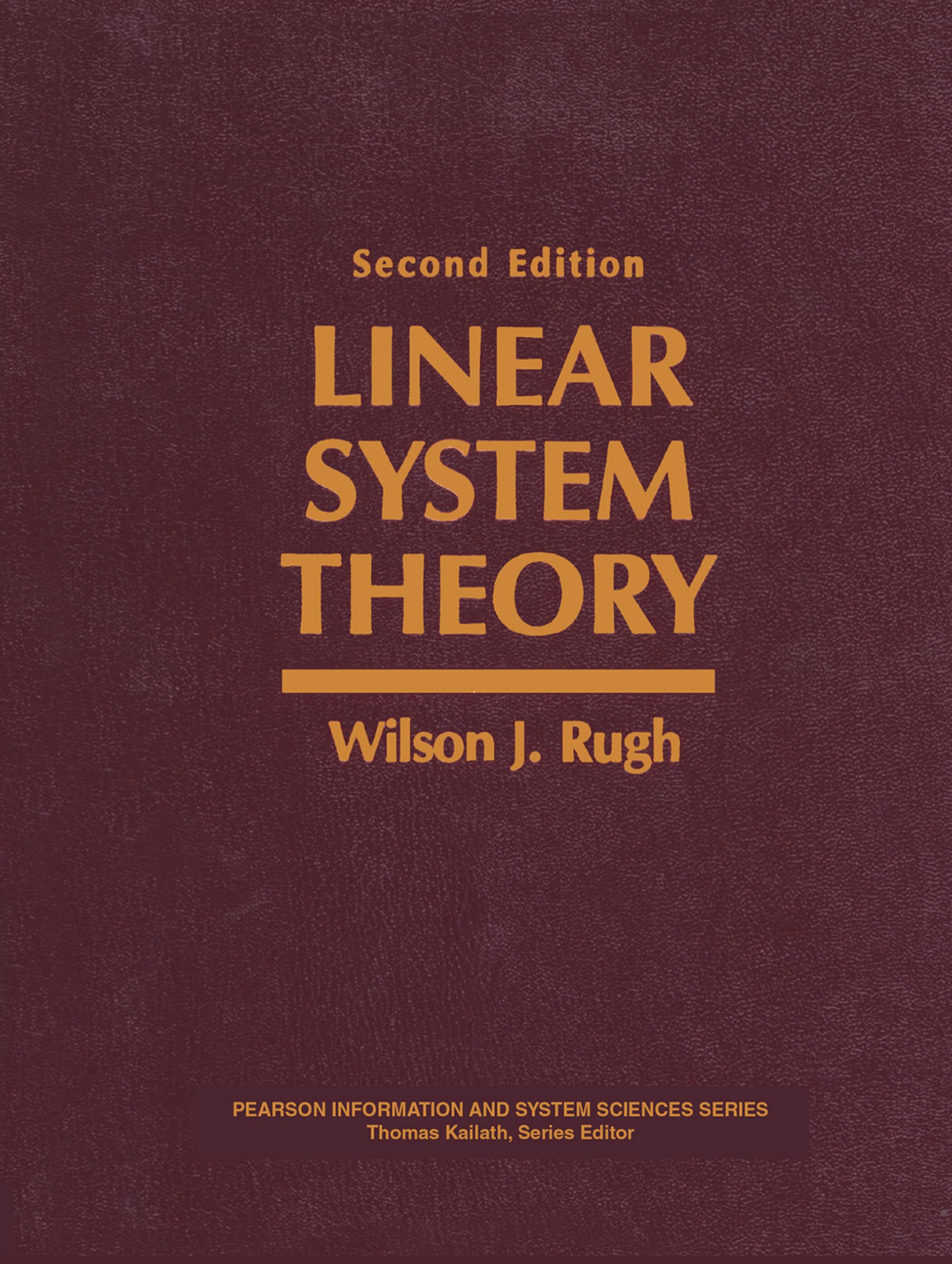 Linear System Theory, 2nd Edition,Used
