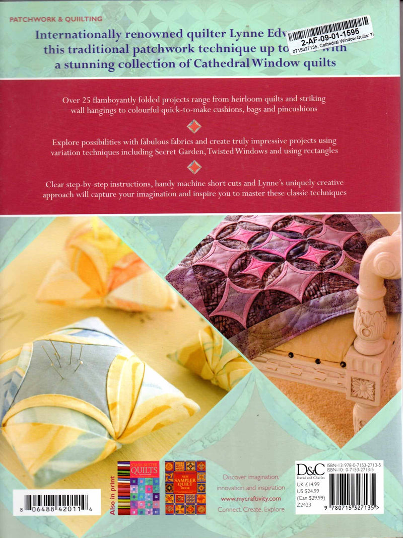 Cathedral Window Quilts: The Classic Folded Technique and a Wealth of Variations,New