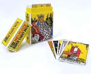 The 100% Plastic Rider Tarot Deck (RiderWaite Tarot Deck Collection),New