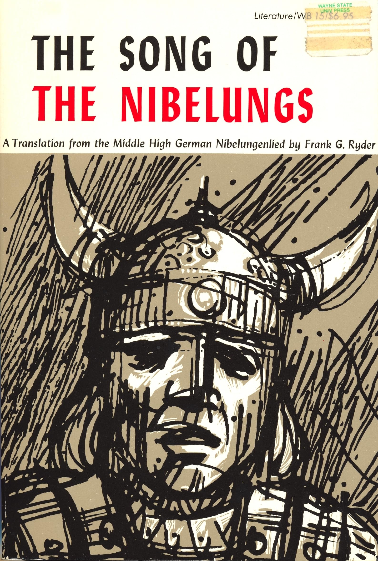 The Song of the Nibelungs: A Verse Translation from the Middle High German Nibelungenlied (Refiguring English Studies),Used