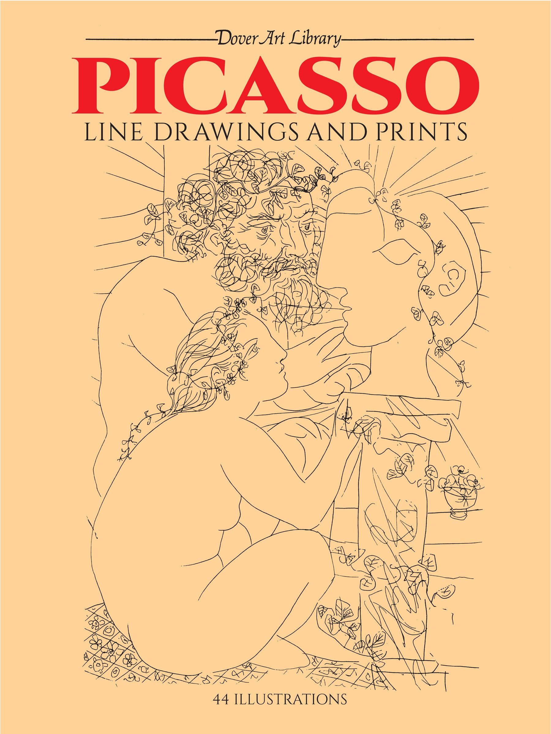 Picasso Line Drawings and Prints (Dover Fine Art, History of Art),Used