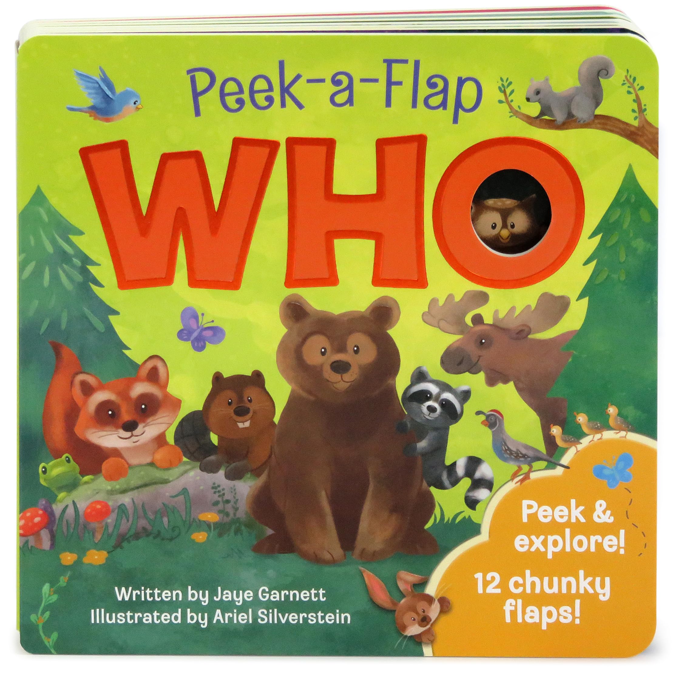 Who: Peekaflap Board Book,New
