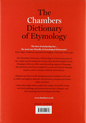 Chambers Dictionary of Etymology,Used