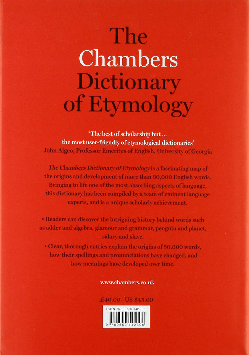 Chambers Dictionary of Etymology,Used