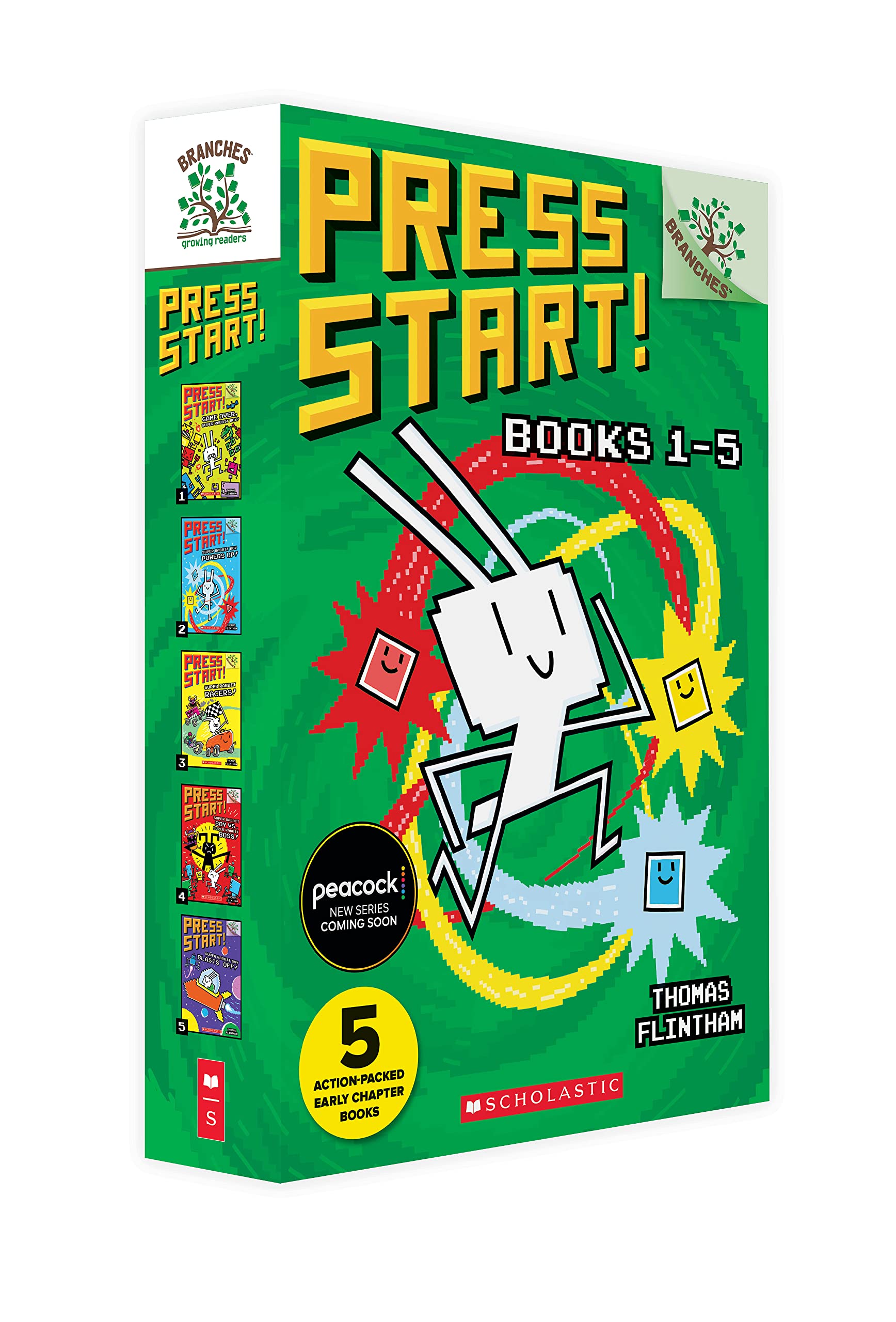 Press Start!, Books 15: A Branches Box Set