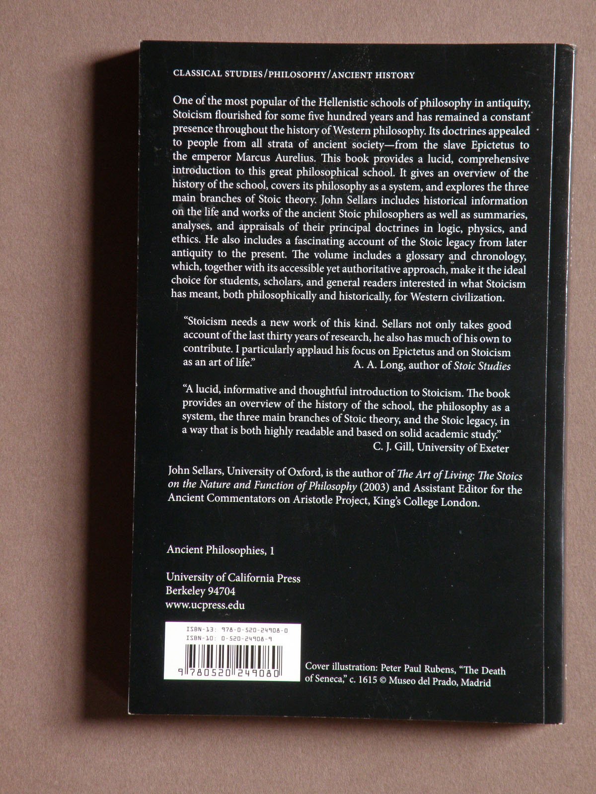 Stoicism (Volume 1) (Ancient Philosophies),New