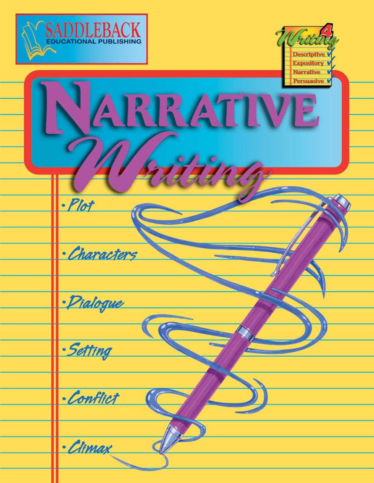 Narrative Writing Writing 4 (Writing 4 Series),Used