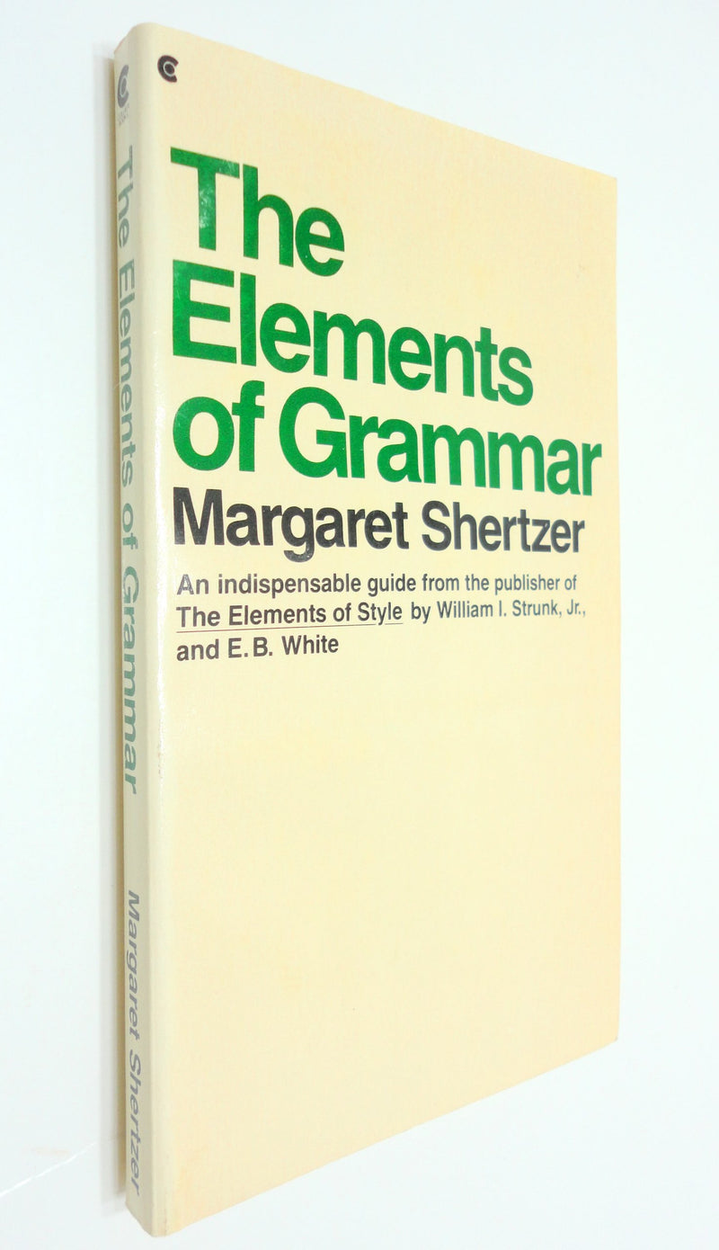 The Elements Of Grammar,Used