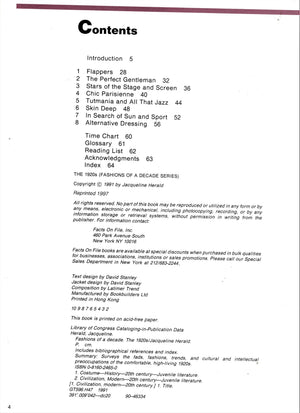 Fashions of a Decade : The 1920s,Used