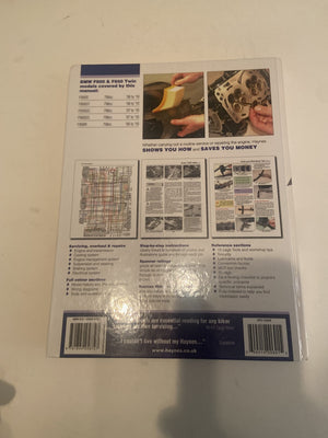 BMW F650, F700 & F800 Twins (0616) Haynes Repair Manual (Haynes Service & Repair Manual),Used