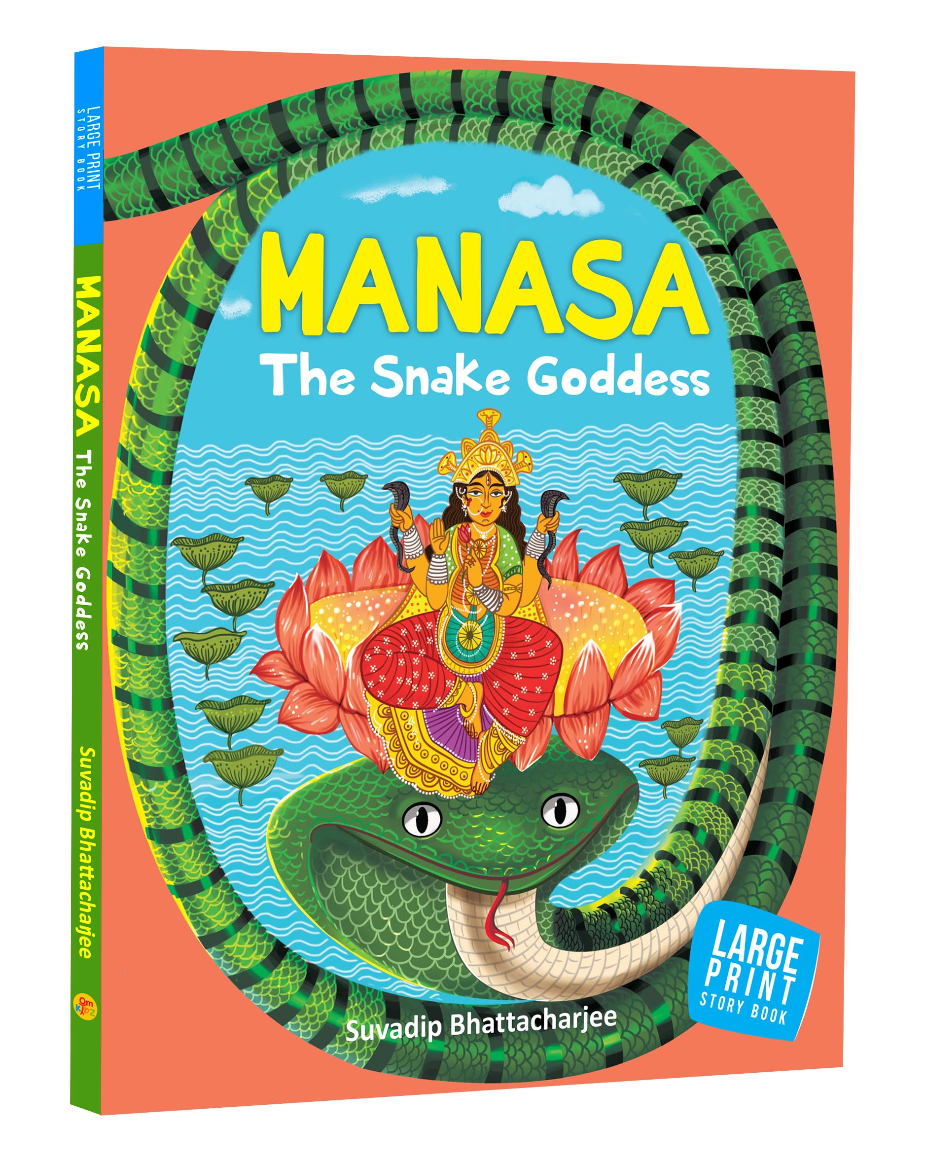 Manasa: The Snake Goddess - Indian Mythology Illustrated Storybook For Children | Adventure Stories Goddess Of Snakes And Miracles | Fearless Snake Goddess | Tales From Hindu Mythological Tales | History & Folklore | Colorful Picture Stories For Kids