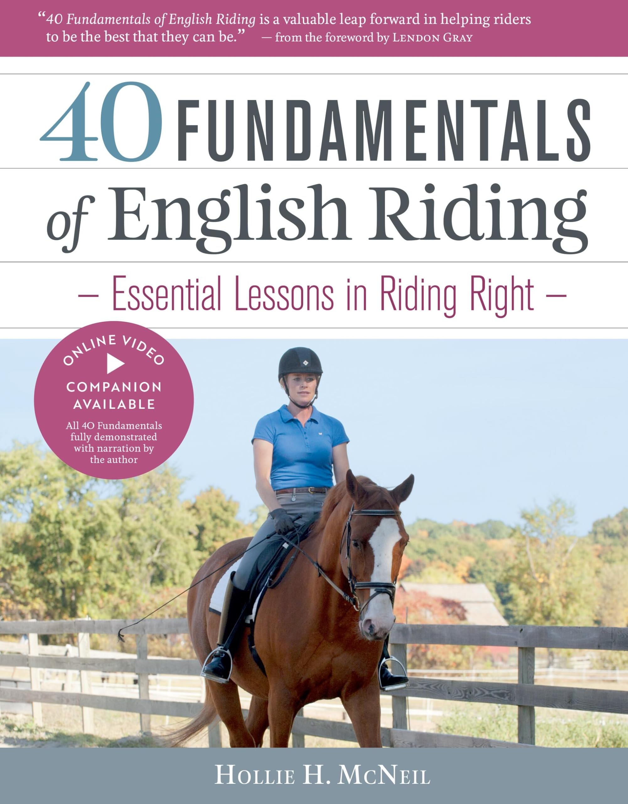 40 Fundamentals of English Riding: Essential Lessons in Riding Right,Used