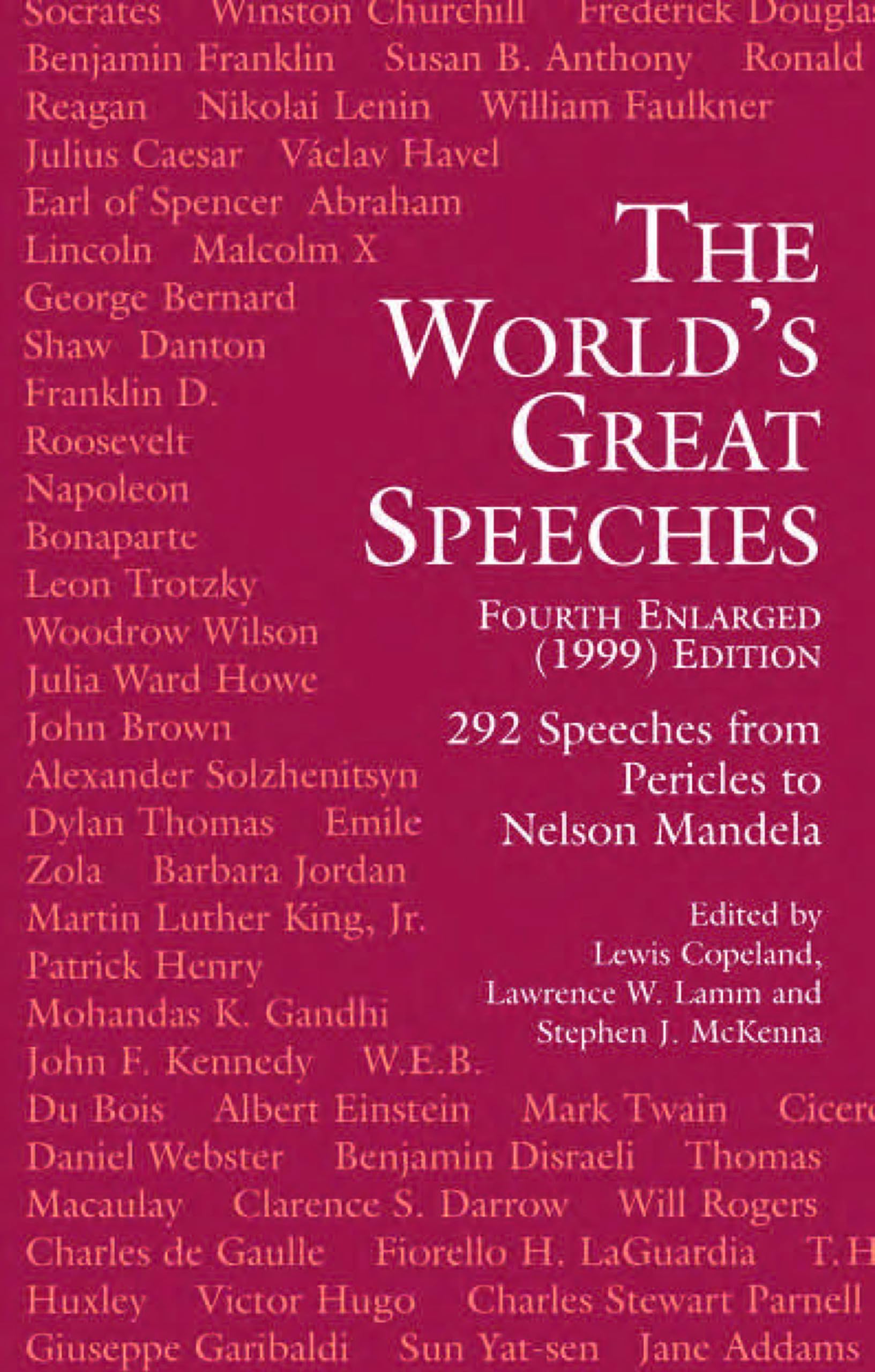 The World s Great Speeches: Fourth Enlarged (1999) Edition