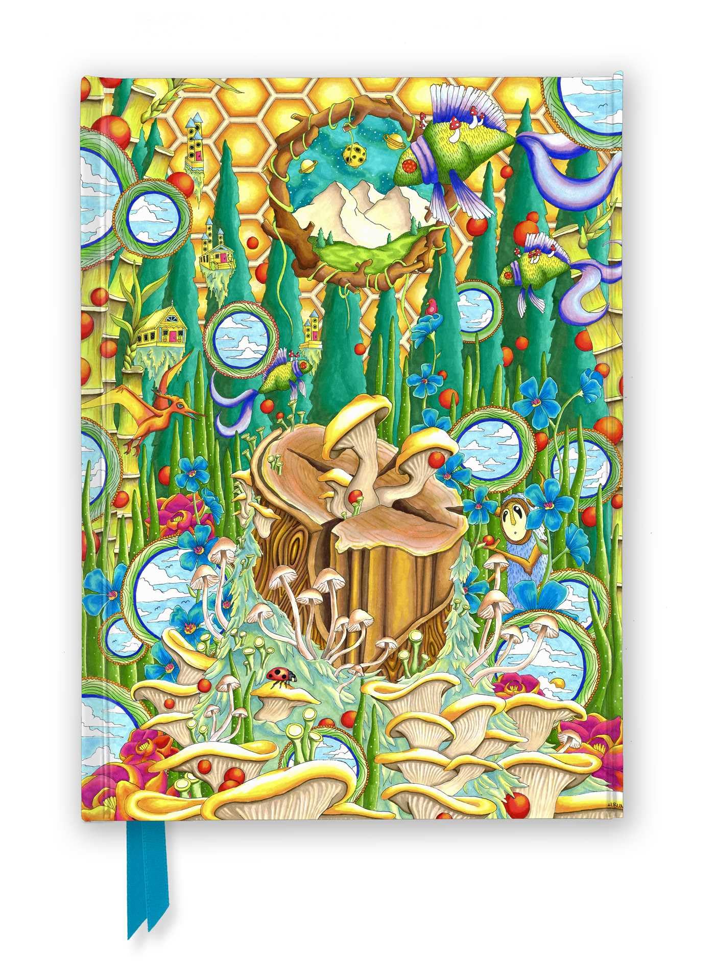 Hannah Bunzey: Where Love Is Alive (Foiled Journal) (Flame Tree Notebooks)