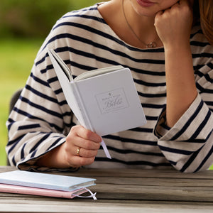 KJV, Baby's First New Testament, Hardcover, White, Red Letter, Comfort Print: Holy Bible, King James Version,Used