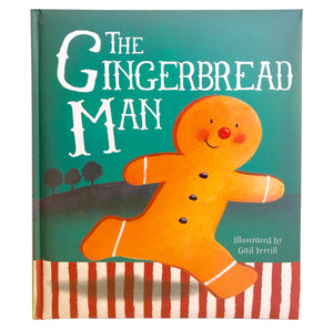 The Gingerbread Man Padded Hardcover Christmas Storybook,New