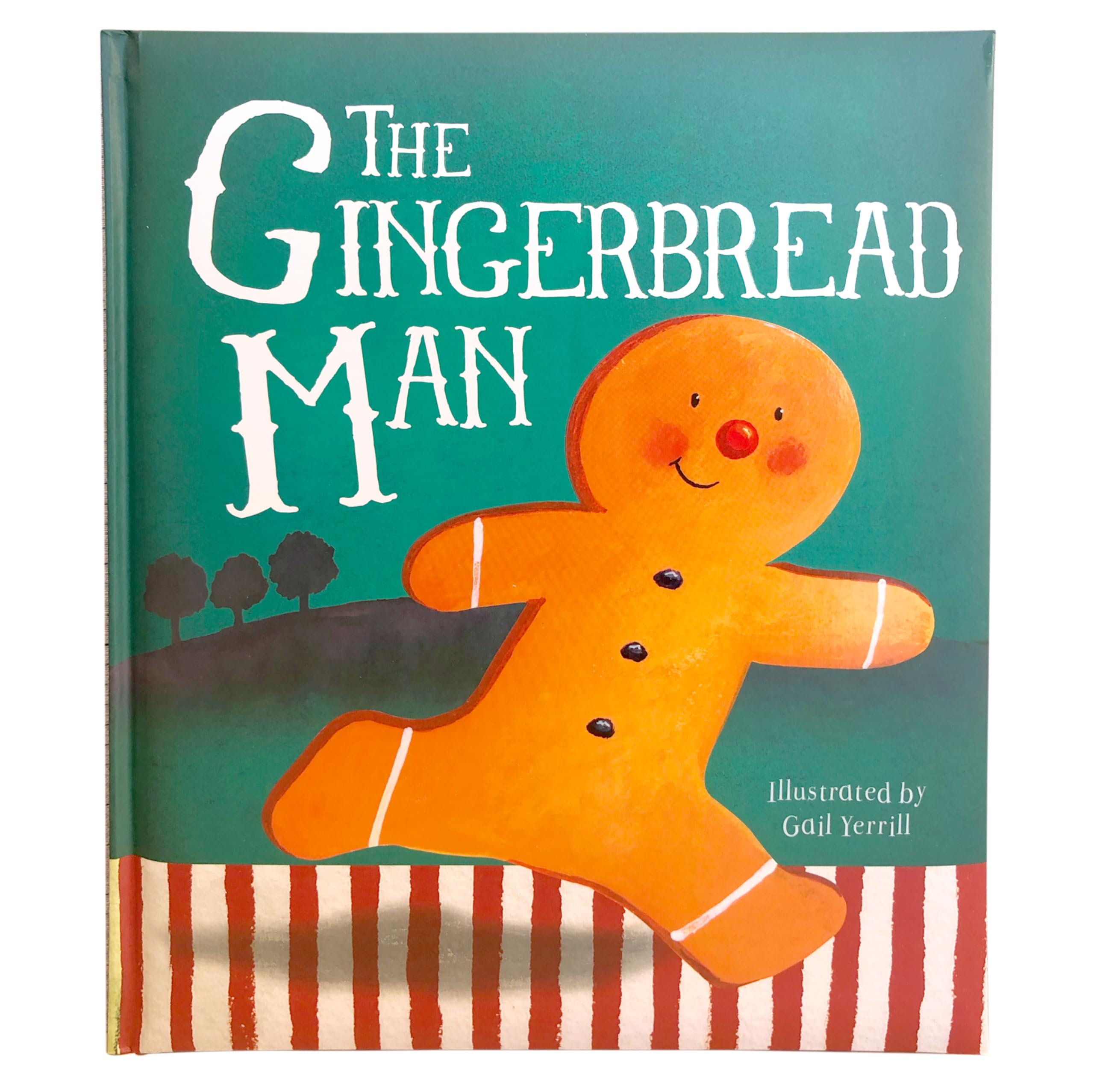 The Gingerbread Man Padded Hardcover Christmas Storybook,Used