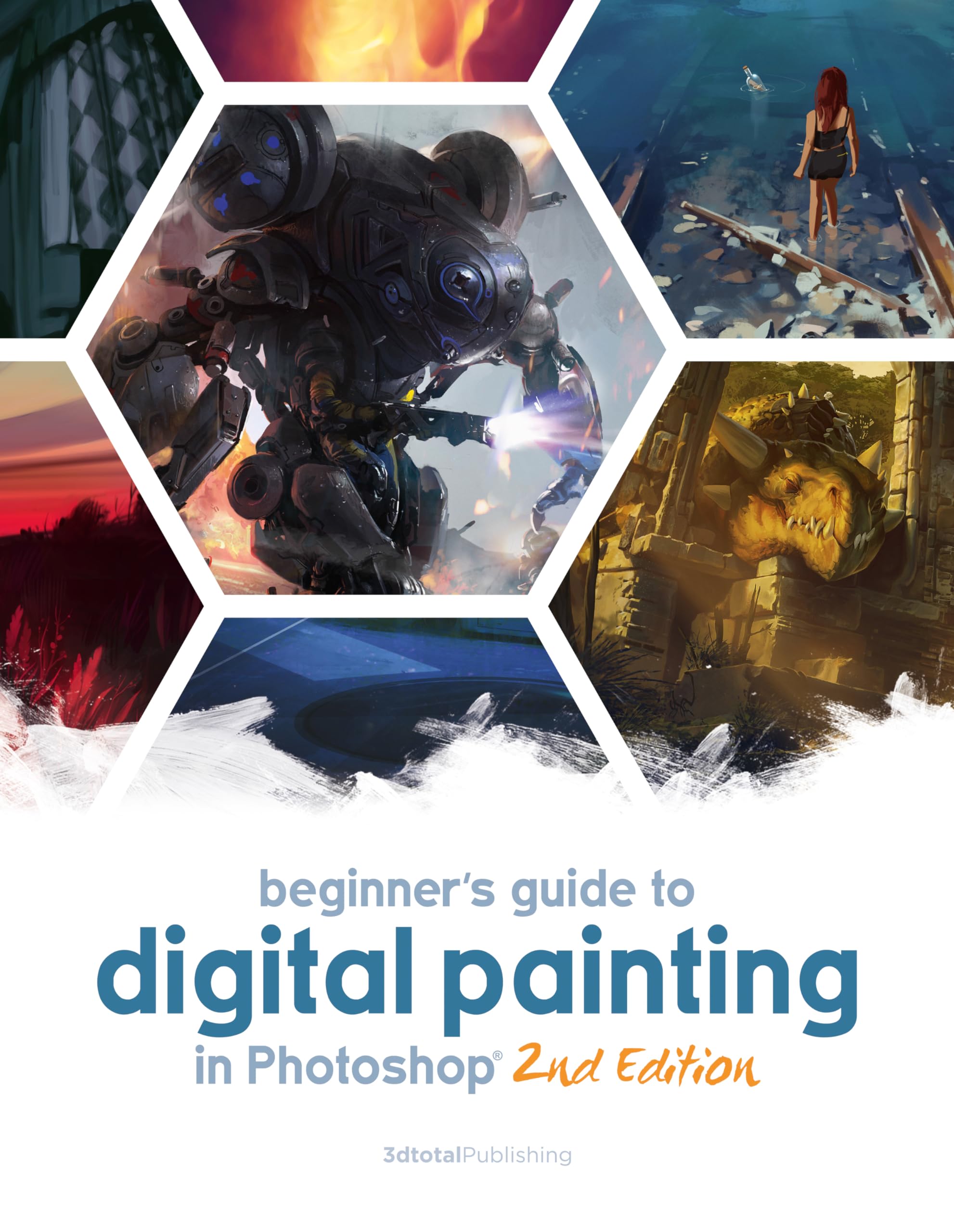 Beginner's Guide to Digital Painting in Photoshop 2nd Edition,Used