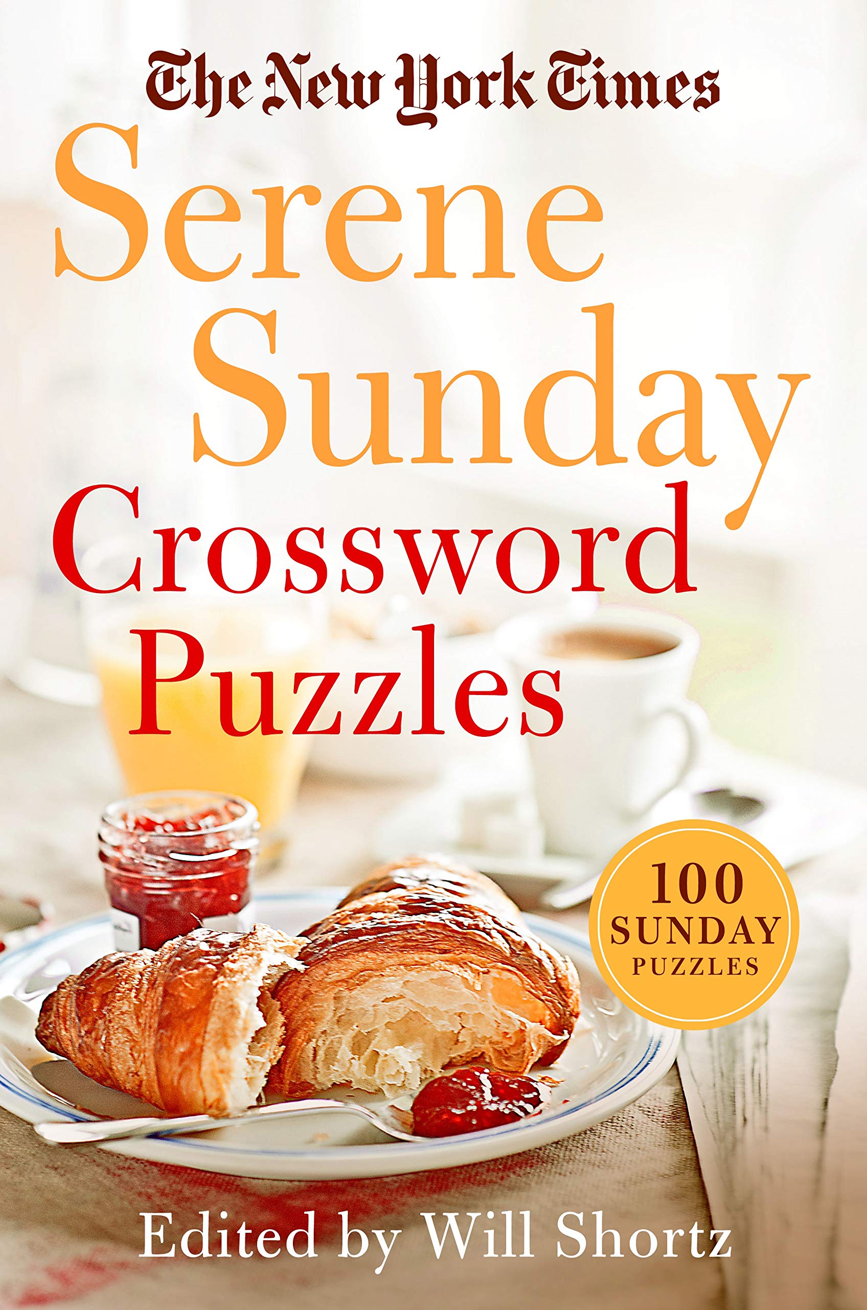 New York Times Serene Sunday Crossword Puzzles,Used