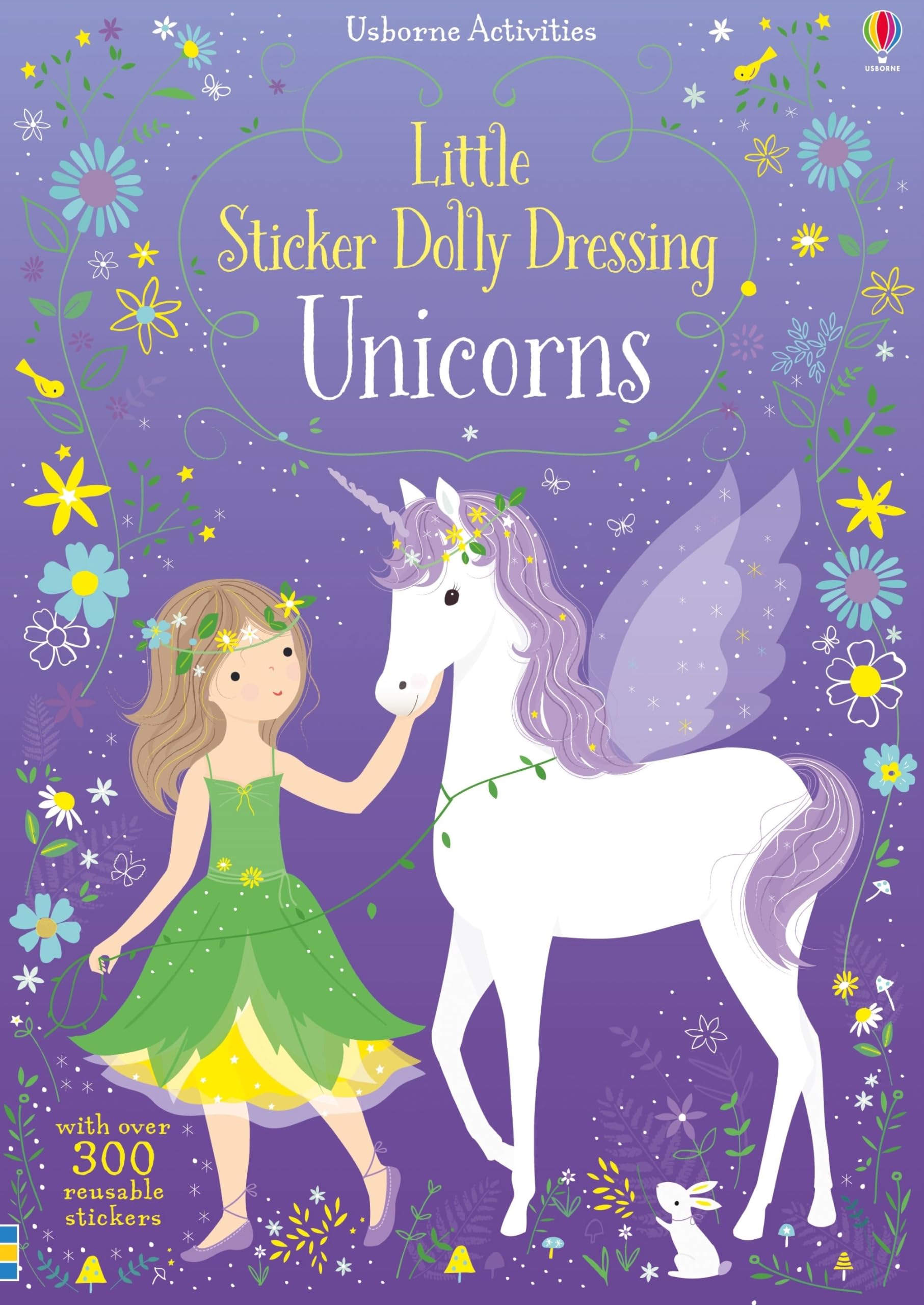 Little Sticker Dolly Dressing Unicorns,Used