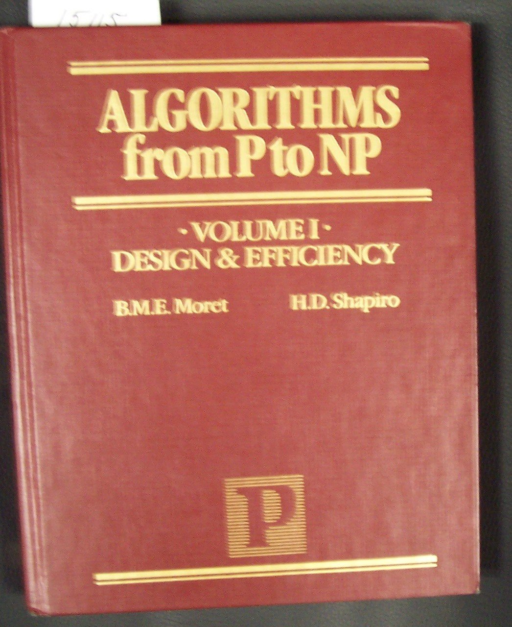 Algorithms from P to NP, Vol. I: Design and Efficiency,Used