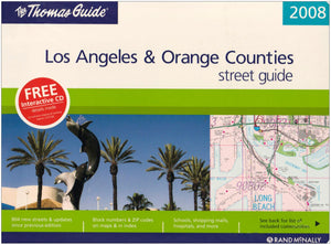 Thomas Guide 2008 Los Angeles & Orange Counties Street Guide (Los Angeles and Orange Counties Street Guide),Used