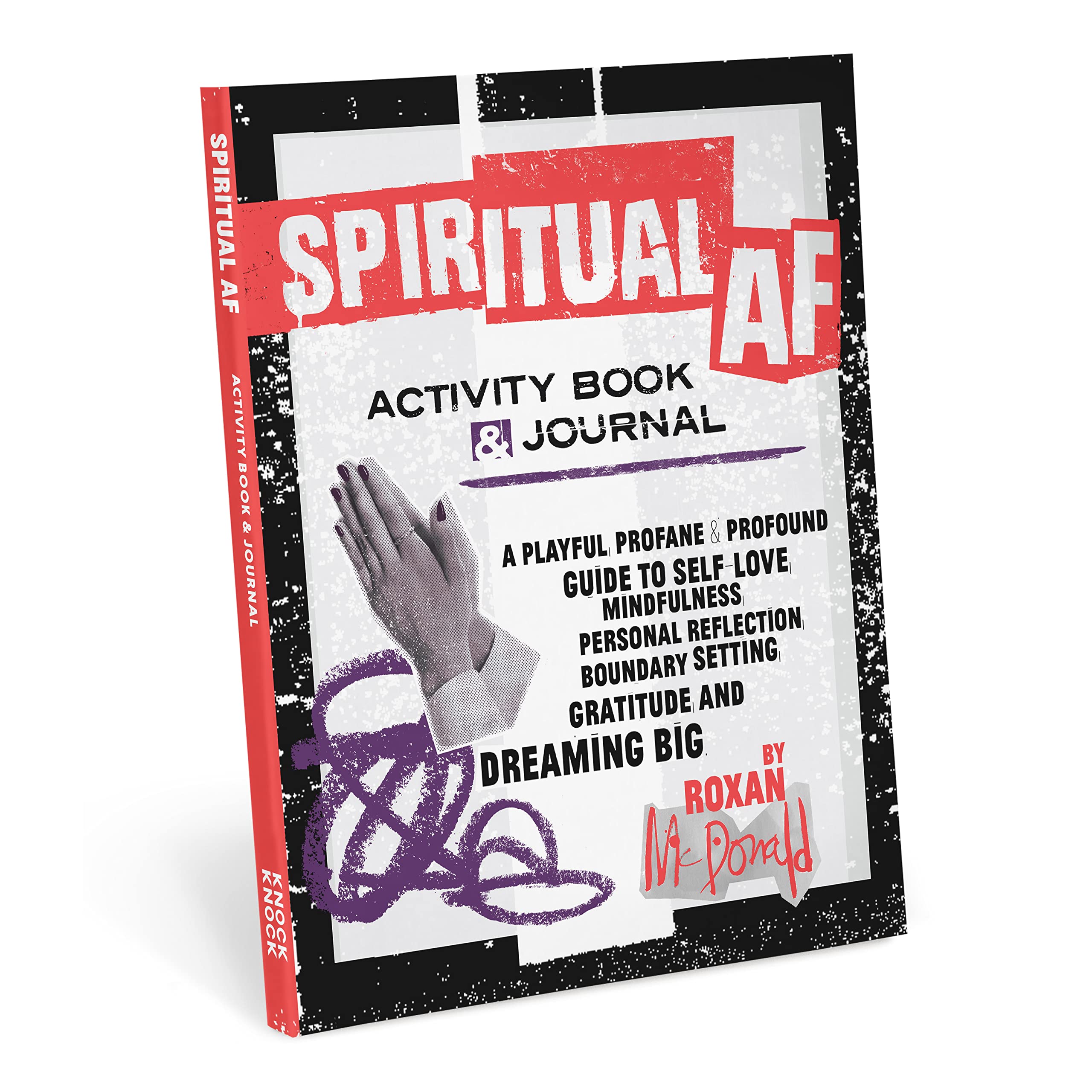 Spiritual Af Activity Book & Guided Journal (Knock Knock Activity Book & Journal)