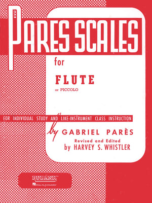 Pares Scales: Flute or Piccolo,Used