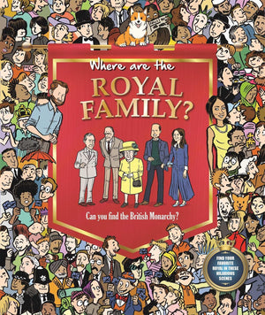 Where are the Royal Family: Search & Seek Book for Adults,New