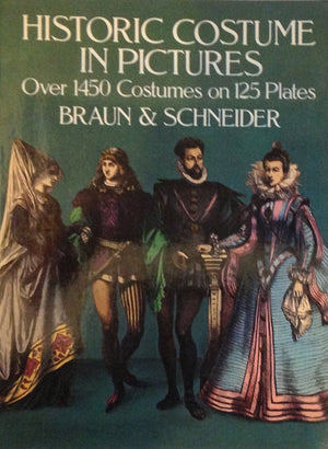 Historic Costume in Pictures (Dover Fashion and Costumes),New