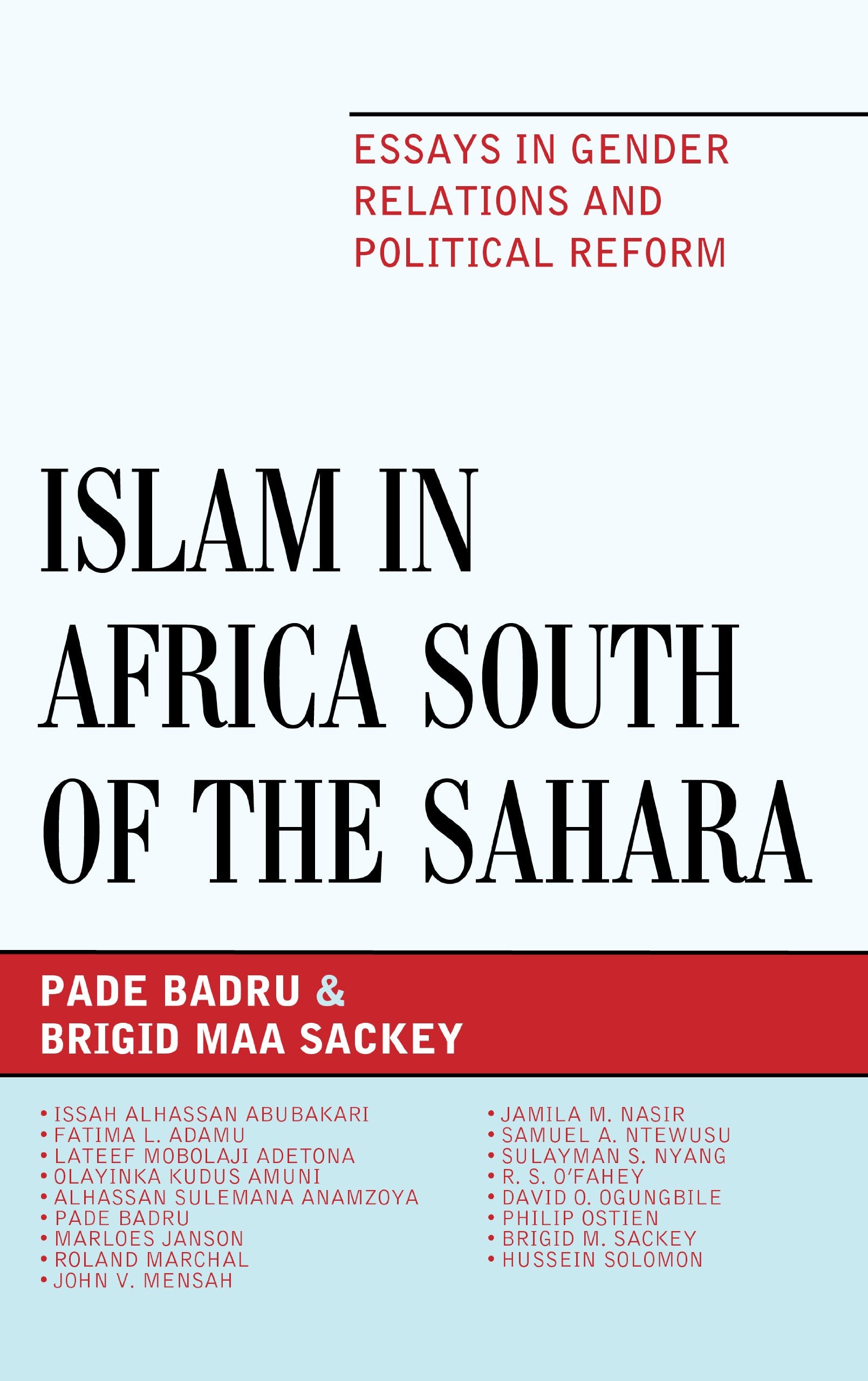 Islam In Africa South Of The Sahara: Essays In Gender Relations And Political Reform,Used