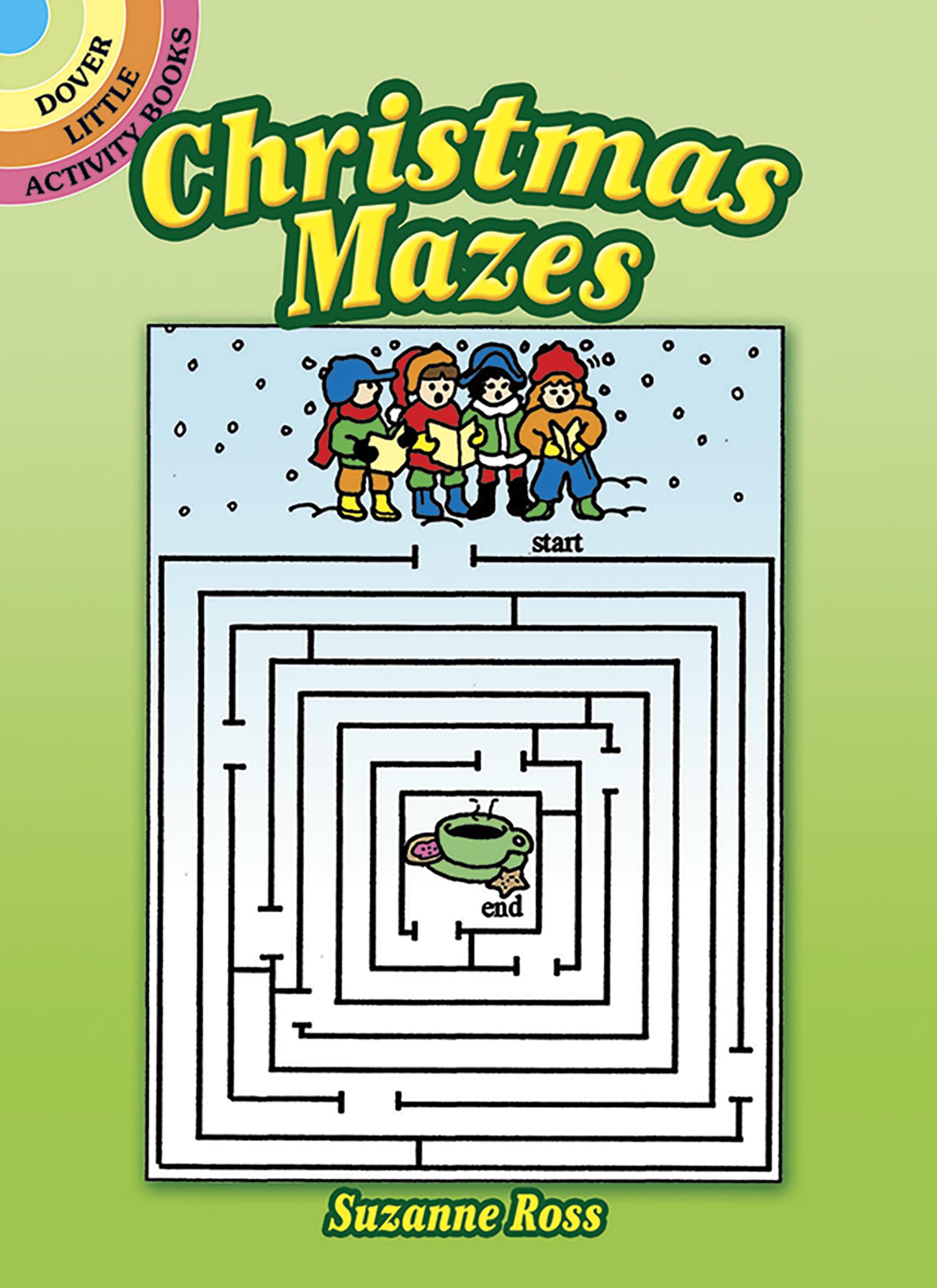 Christmas Mazes (Dover Little Activity Books: Christmas),New