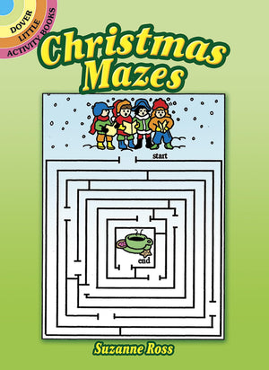 Christmas Mazes (Dover Little Activity Books: Christmas),Used