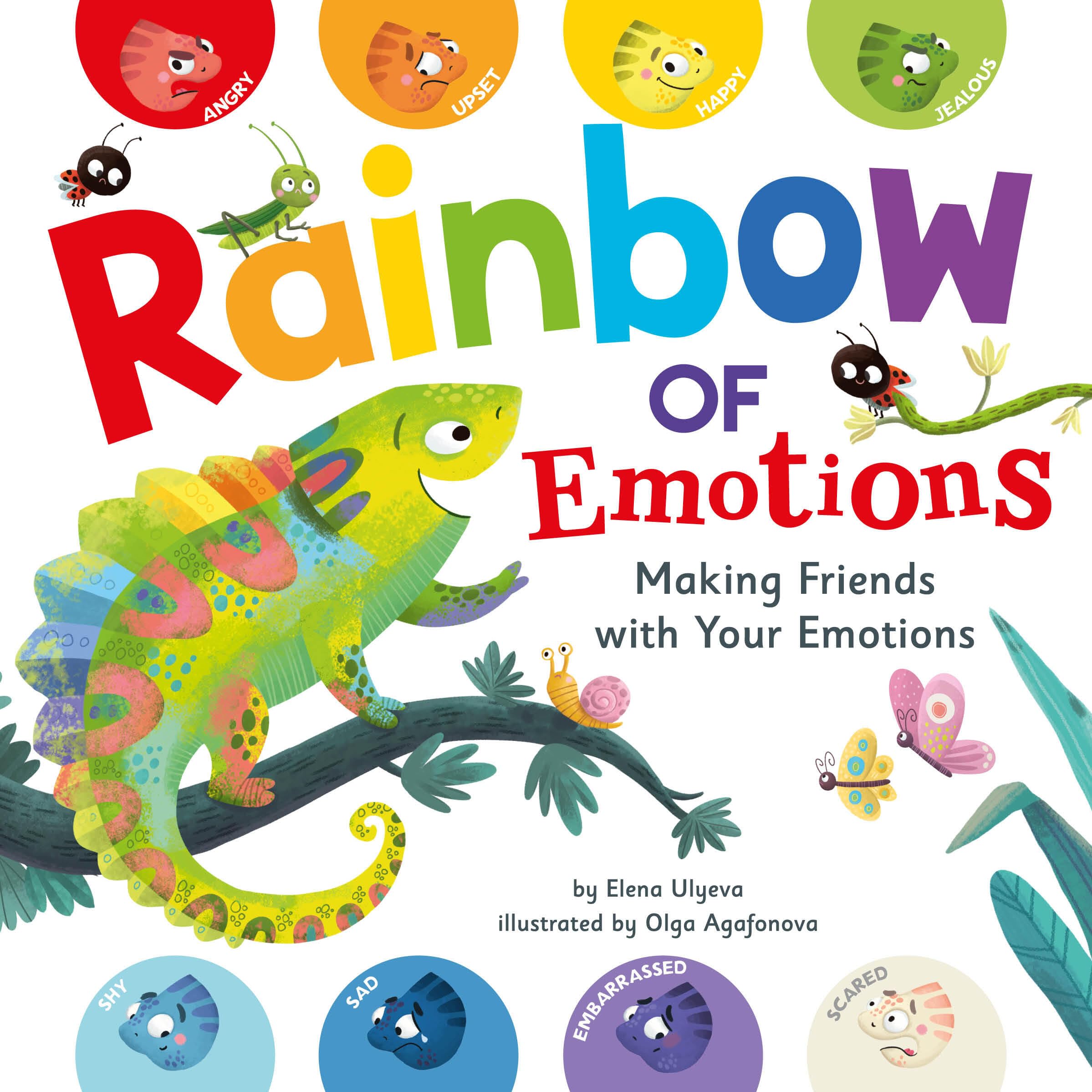 Rainbow Of Emotions Board Book And Blocks Set (Clever Gift Sets)