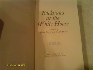 Backstairs at the White House,New
